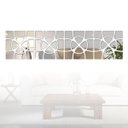 Ver imagem 2 de Espelho Decorativo Abstrato Acrílico Sala Quarto Grande