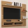 Painel para Tv até 50 Polegadas com Nichos Ps16 Naturalle - Decibal Móveis - 1