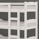 Ver imagem 3 de Treliche Solteiro Madeira Maciça Branca Esmeralda