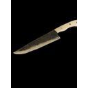 Ver imagem 7 de Faca Blacksmith Sg 3mm Aço Carbono Full Tang Cabo em Osso:8'' (20cm)