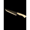 Ver imagem 3 de Faca Blacksmith Sg 3mm Aço Carbono Full Tang Cabo em Osso:8'' (20cm)