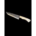 Ver imagem 2 de Faca Blacksmith Sg 3mm Aço Carbono Full Tang Cabo em Osso:8'' (20cm)