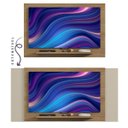 Ver imagem 3 de Painel para TV até 55 Polegadas Multiplus Buriti Off White