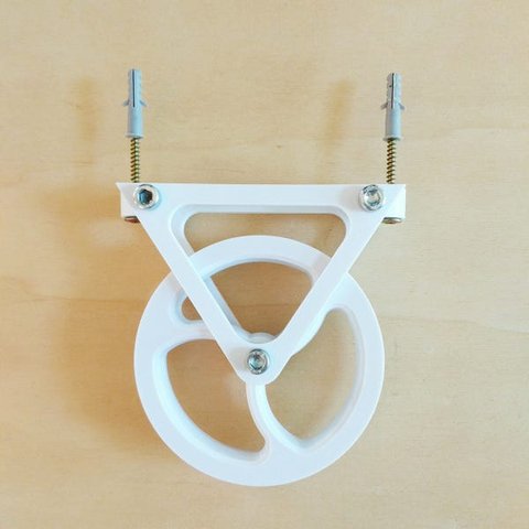 Roldana Decorativa Para Pendente -Toque 3D: Branco