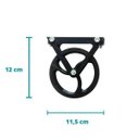 Ver imagem 4 de Roldana Decorativa Para Pendente -Toque 3D: Preto