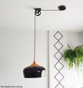Ver imagem 1 de Roldana Decorativa Para Pendente -Toque 3D: Preto