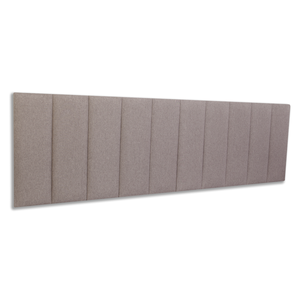 Cabeceira King 200x60 Cama Box Modulada Reta Linho Castor