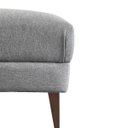 Ver imagem 4 de Recamier Divã Olivia 1,30cm Linho Cinza - Dominic Decor