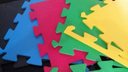 Ver imagem 2 de kit com 10 Tatame Infantil Colorido 50x50 10mm EVA