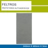 FELTRO PLACA CINZA AUTO ADESIVO 240X480X3 MM - 1