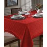 Toalha de Mesa Requinte Tj-5795 Jacquard 140x210cm Dohler Vermelho - 1