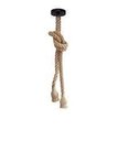 Ver imagem 2 de Pendente Corda Sisal Retro Duplo 2 Metros E27 Bivolt