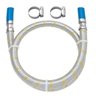 Ligação Flexível Inox P/Gás 1,2M C/Abraçadeira Blukit - 1