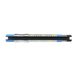 Ligação Flexível Inox P/Gás 1,2M C/Abraçadeira Blukit - 3