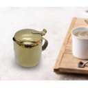 Ver imagem 2 de Bule Dourado em Aço Inox 350ML - By Fineza