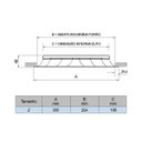 Ver imagem 2 de Difusor Quadrado Europeu Tam 02 Sem Registro
