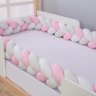 Protetor Para Cama Montessoriana Infantil Tipo Trança - 2