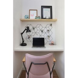 Bancada Suspensa 100% MDF 120x40x3cm Branco Fosco - 2