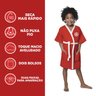 Roupão de Banho Infantil Time Futebol Aveludado Piscina - 2