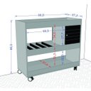 Ver imagem 4 de Aparador Bar com Adega Cristal Móveis Bechara