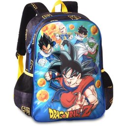Mochila Infantil Dragon Ball Z G Azul Taiwan Collection - 1