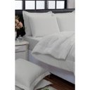 Ver imagem 3 de Kit Edredom Queen 3 Peças Dupla Face 200 Fios Off White 240x220 Casa Dona