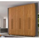 Ver imagem 1 de Guarda Roupa Milão 6 Portas Benetil Móveis - Cinamomo