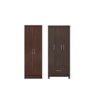 Ver imagem 3 de Conjunto Guarda Roupa 3 Portas e Sapateira Açores Cafe Touch