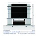 Ver imagem 4 de Estante Home para TV até 50 Polegadas 1 Porta New Torino Móveis Bechara