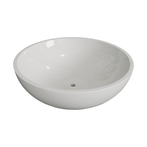 Cuba Pia para Banheiro Redonda Venus Branco