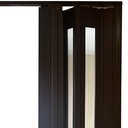 Ver imagem 6 de Porta Sanfonada de PVC Translucido 210cm x 60cm Plastporta Bcf Marrom/Imbuia com