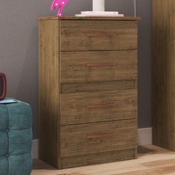 Cômoda 4 Gavetas Caribe 504 Móveis Doripel - 1