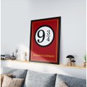 Ver imagem 2 de Quadro Decorativo Moldura Preta 30x40cm Harry Potter