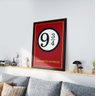 Quadro Decorativo Moldura Preta 30x40cm Harry Potter - 2