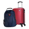 Kit Mala de Viagem de Bordo Chicago + Mochila Executiva para Notebook Swiss Move - 1