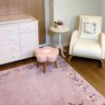 Tapete Quarto Infantil Menina Flores - 1,50 x 1,95 - 5