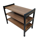 Ver imagem 4 de Sapateira Estante Organizadora Estilo Industrial 60cm Nogal