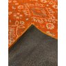 Tapete Sala Classico Oriental 150X200 Cm Tipo Belga Laranja - 4