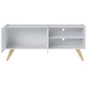 Bancada Rack para Tv 55 Polegadas Space Branco Clb - 5