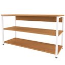 Ver imagem 5 de Sapateira Industrial 3 Prateleiras Canela/branco