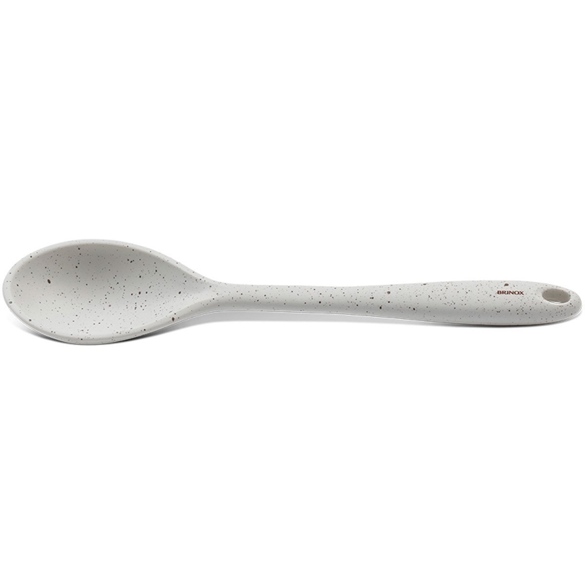 Colher Silicone 27,5 Cm Cor Vanilla para Panela Antiaderente Linha Flex Brinox - Vanilla - 2