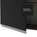 Ver mais imagens de Porta Geladeira 1 Porta Basculante Rustic/Preto Glamy Madesa