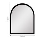 Ver imagem 3 de Espelho Decorativo Chapel 84x64m Capela Preto