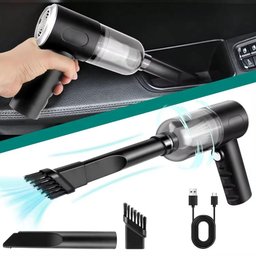 Mini Aspirador Pó Portátil Multiuso Recarregável Casa Carro - 3
