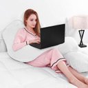 Ver imagem 3 de Travesseiro para Gestante Mamãe e Bebê Aconchego Casa Dona