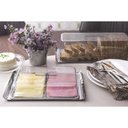 Ver imagem 6 de Porta Frios Tramontina Quadrata em Aço Inox com Cúpula Transparente Tramontina