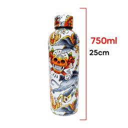 Garrafa Térmica Aduze Supreme Skull 750ml - 3