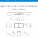 Ver imagem 3 de Bigorna Industrial Ferro Fundido Nodular 30kg 50,5x17,7x11cm Ferramentas Tenace 14002tnc