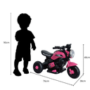 Ver imagem 4 de Combo 2 Mini Motos Elétricas Triciclo Infantil Zyppy 6v com Som e Música