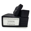 Ver imagem 3 de Serena Duo com Pufão Preto 3 Peças Modular Nobuck Estrutura Zero Madeira 100% Espuma D28 Leve Layout
